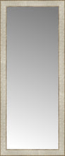16" x 37" Libretto Antique Silver Custom Framed Mirror