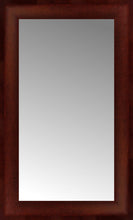 14" x 22" Ansley Mahogany Custom Framed Mirror