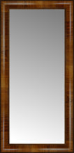 15" x 30" Belmont Light Brown Custom Framed Mirror
