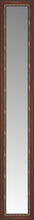14" x 71" Malabar Walnut Custom Framed Mirror