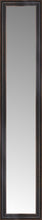 15" x 66" Aged Bronze Slope Custom Framed Mirror