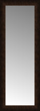 16" x 41" Dark Copper Custom Framed Mirror