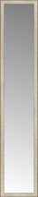 15" x 74" Libretto Antique Silver Custom Framed Mirror
