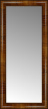 14" x 30" Belmont Light Brown Custom Framed Mirror