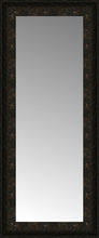 14" x 30" Mantilla Expresso Custom Framed Mirror