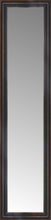 16" x 60" Aged Bronze Slope Custom Framed Mirror
