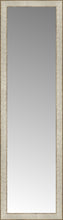 15" x 51" Libretto Antique Silver Custom Framed Mirror