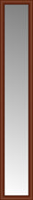 14" x 75" Ansley Cherry Custom Framed Mirror