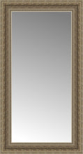 16" x 28" Ambrosia Silver Custom Framed Mirror
