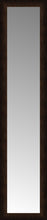 14" x 58" Dark Copper Custom Framed Mirror