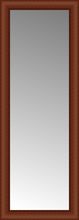 16" x 42" Ansley Cherry Custom Framed Mirror