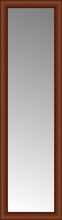 16" x 53" Ansley Cherry Custom Framed Mirror