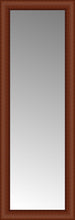 15" x 41" Ansley Cherry Custom Framed Mirror