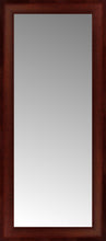 15" x 32" Ansley Mahogany Custom Framed Mirror