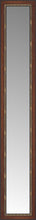 15" x 75" Malabar Walnut Custom Framed Mirror