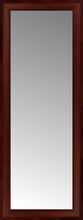 16" x 40" Ansley Mahogany Custom Framed Mirror