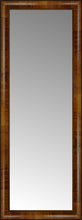 16" x 41" Belmont Light Brown Custom Framed Mirror