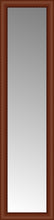 14" x 52" Ansley Cherry Custom Framed Mirror