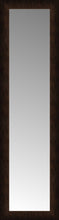 14" x 47" Dark Copper Custom Framed Mirror