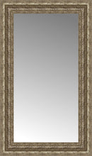 15" x 24" Sevilla Silver Custom Framed Mirror