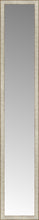 14" x 75" Libretto Antique Silver Custom Framed Mirror