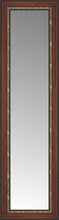 14" x 42" Malabar Walnut Custom Framed Mirror