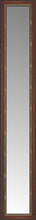 15" x 76" Malabar Walnut Custom Framed Mirror