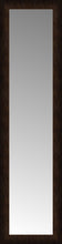 14" x 49" Dark Copper Custom Framed Mirror