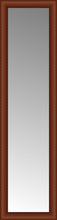 15" x 54" Ansley Cherry Custom Framed Mirror