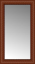 16" x 28" Ansley Cherry Custom Framed Mirror