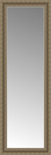 16" x 45" Ambrosia Silver Custom Framed Mirror