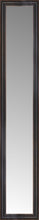 14" x 64" Aged Bronze Slope Custom Framed Mirror