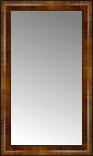 16" x 26" Belmont Light Brown Custom Framed Mirror
