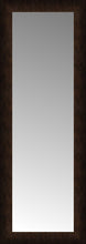 15" x 39" Dark Copper Custom Framed Mirror