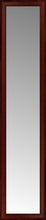 15" x 66" Ansley Mahogany Custom Framed Mirror