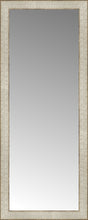 16" x 39" Libretto Antique Silver Custom Framed Mirror
