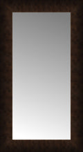 14" x 24" Dark Copper Custom Framed Mirror