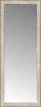 16" x 40" Libretto Antique Silver Custom Framed Mirror