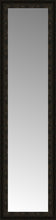 16" x 56" Mantilla Expresso Custom Framed Mirror