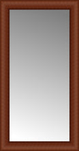 17" x 31" Ansley Cherry Custom Framed Mirror