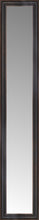 14" x 66" Aged Bronze Slope Custom Framed Mirror