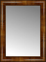 15" x 20" Belmont Light Brown Custom Framed Mirror