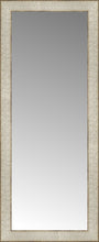 14" x 33" Libretto Antique Silver Custom Framed Mirror