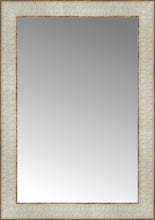 15" x 21" Libretto Antique Silver Custom Framed Mirror