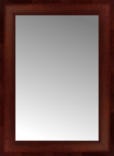 15" x 20" Ansley Mahogany Custom Framed Mirror