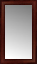 15" x 25" Ansley Mahogany Custom Framed Mirror