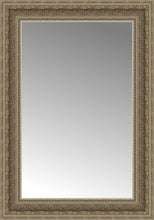 16" x 22" Ambrosia Silver Custom Framed Mirror