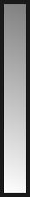 14" x 82" Soho Black Custom Framed Mirror