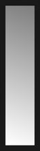 14" x 47" Soho Black Custom Framed Mirror