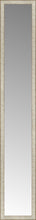 14" x 82" Libretto Antique Silver Custom Framed Mirror